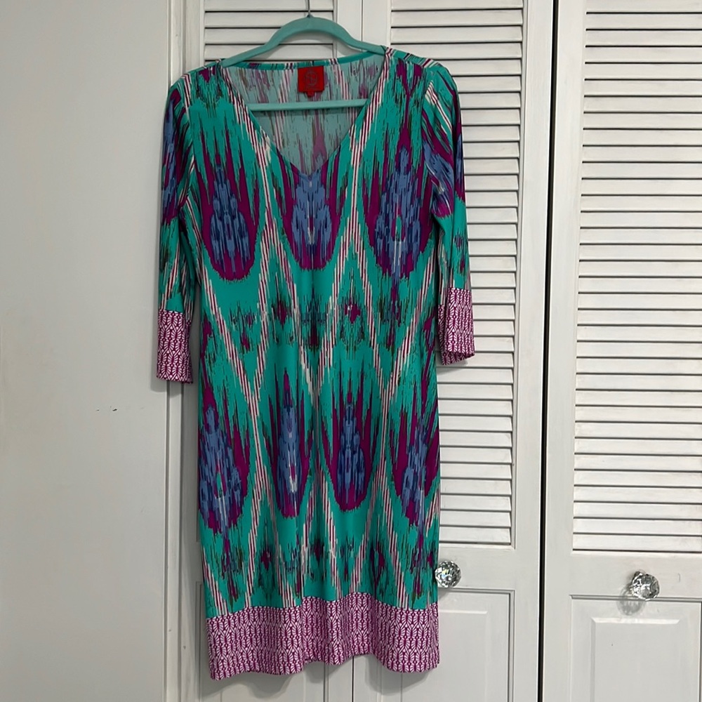 COPY - Tracy Negoshian v neck Dress Size Mediums
